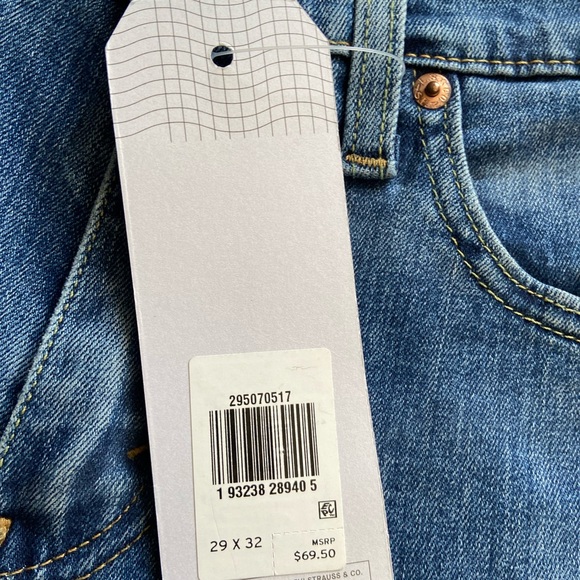 Levi’s 502 TAPER Stretch Denim Jeans - Picture 2 of 6
